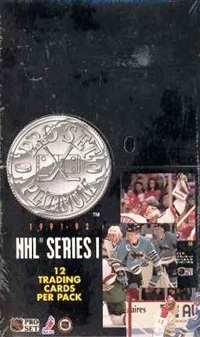 1991-92 Pro Set Platinum Series 1 Hockey Hobby Balíček